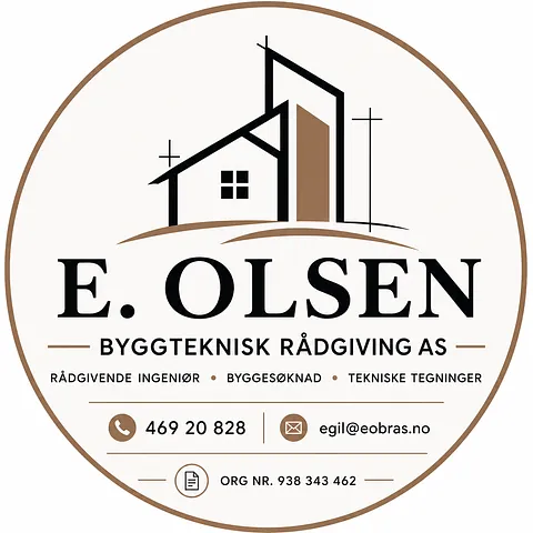 Logo E. Olsen Byggteknisk Rådgiving AS